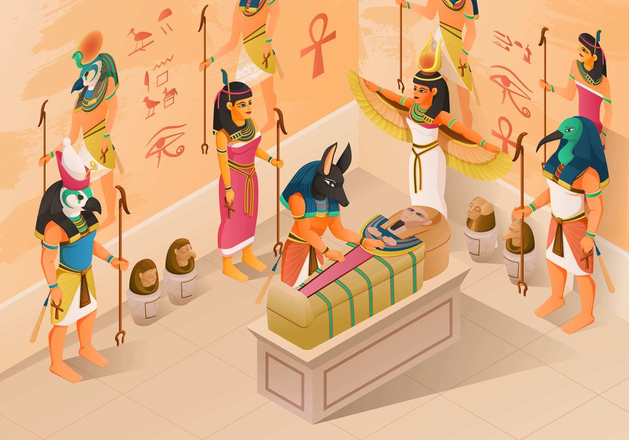 Hieroglyphic Wall